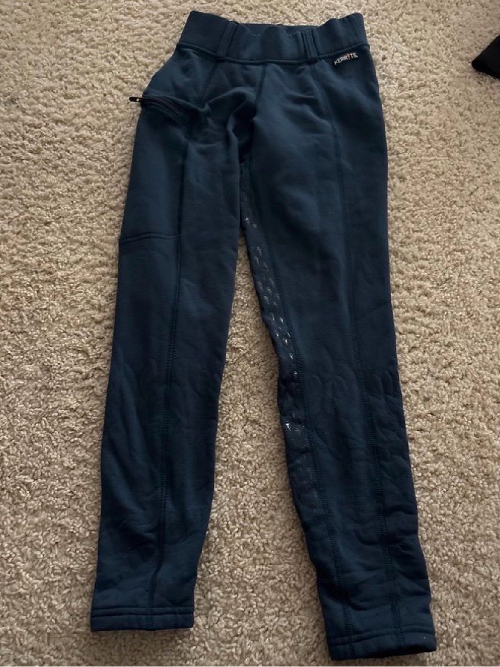 Fleece lined riding pants